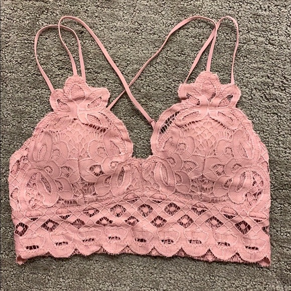 1️⃣ Left❗️Mauve Scallop Lace Bralette - Picture 5 of 6